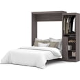 thumbnail image 2 of Nebula by Bestar 90" Queen Wall bed kit in Bark Gray-Color:Bark Gray, 2 of 4