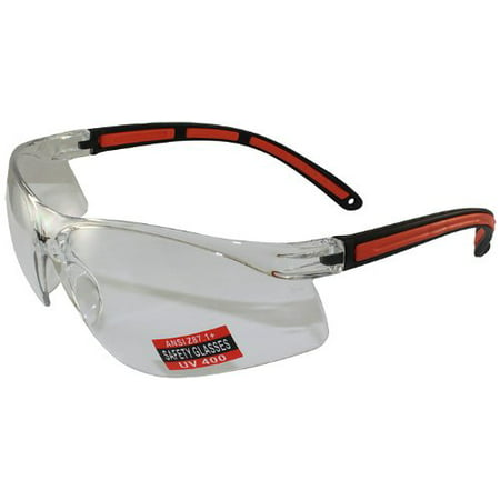 Global Vision Matrix Glasses (Black Frame/Clear Lens)