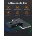 thumbnail image 2 of Adaptador de casete a auxiliar arsvita Bluetooth 5.0 para coche, 2 of 7