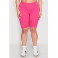thumbnail image 4 of Women's Plus Size High Waisted Bike Shorts, 4 of 5