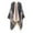 Navy, variant on WJSX Winter Savings Clearance! Womens Solid Color Shawl Warm Collar Tassel Solid Color Knitted Cape Shawl and Wraps Black