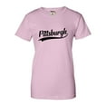 thumbnail image 2 of Go All Out City Of Pittsburgh Pennsylvania Pride Fashion Script T-Shirt Mens/Women/Youth, 2 of 4