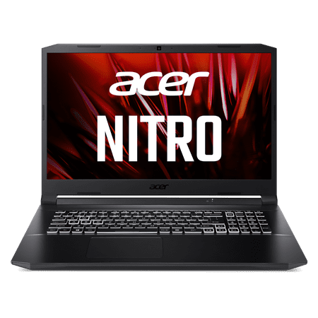 Acer Nitro 5 Gaming Laptop, 17.3" FHD IPS, AMD Ryzen 7-5800H, Nvidia GeForce RTX 3080, 16GB, 1TB SSD, Black, Windows 10, AN517-41-R3NX