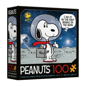 Ceaco - Peanuts - Snoopy Moon Beagle - 100 Piece Kids Jigsaw Puzzle