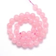 thumbnail image 3 of 1Strand Natural Rose Quartz Round Beads Strands 4mm Hole: 0.8mm about 97pcs/strand 15.5 inch DIY, 3 of 3
