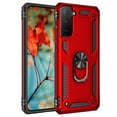 thumbnail image 1 of TechCircle Samsung Galaxy S21 Case, Ring Holder Kickstand Magnetic Hybrid Rugged Shockproof Cover, Red, 1 of 7