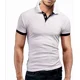 thumbnail image 3 of Playeras Hombre Y Tipo Polo Botones Slim Manga Moda Casual, 3 of 7