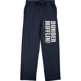 The Office Men s Dunder Mifflin Paper Company Sleep Jogger Pajama Pants Walmart