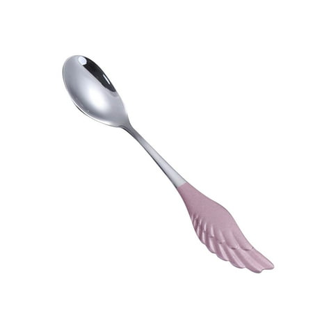 

Jmntiy 304 Stainless Steel Creative Lovers Coffee Spoon Valentine s Day Dessert Spoon Fork Gift Tableware Clearance