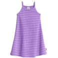 thumbnail image 5 of Made in USA Girls Soft Striped Camisole Dress, 5 of 8