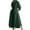 Green, variant on ZANZEA Women Buttons Long Sleeve Dress High Waist Casual Long Shirt Dress