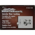 thumbnail image 4 of Mountain Security Interior Non-Locking Tulip Knob, Stainless Steel Finish, 4 of 4