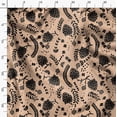thumbnail image 3 of Soimoi Poly Taffeta Orange Fabric By the Yard - 56 Inch Wide - Fruits Print Fabric - Strawberry Fruits Print Summer Green Garder for Mordern Project Printed Fabric, 3 of 6