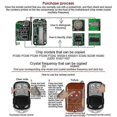 thumbnail image 4 of 315/433MHz Electric Gate Garage Door Remote Control Duplicator Fob Opener, 4 of 4