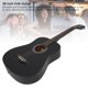 thumbnail image 4 of Guitarra Acústica, Agarre Cómodo Redondeado, Kit De Guitarra Acústica Negra Mate De 38 Pulgadas Para Aprender Para Adultos, 4 of 7