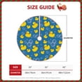 thumbnail image 2 of Sikiie Rubber Duck Christmas Tree Skirt, Christmas Tree Decorations, Christmas Decor, Tree Mat Decoration(30-48IN)-30", 2 of 6