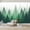 Color 4, variant on Wallpaper Cabin Forest River Autumn Landscape Painting Woodland Vintage Peel and Stick Wall Murals 100"H x 144"W Removable PVC Wall Paper Self-Adhesive Wall Paintings Art for Bedroom Living Room