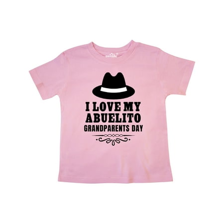 

Inktastic Grandparents Day I Love My Abuelito Gift Toddler Boy or Toddler Girl T-Shirt