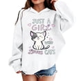 thumbnail image 2 of RMGVDSD Girls Hoodies Sweatshirts Graphic Cartoon Print Long Sleeve Casual Pullover Soft Comfy Hooded Sweatshirt Tops for Kids Hoodie Fashionable Top 5-6 Years, 2 of 4