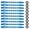 Blue, variant on SHISUYAN Blue Aluminum Alloy Darts Shafts with Standard 2BA Screw Thread for Playing Use 20PCS