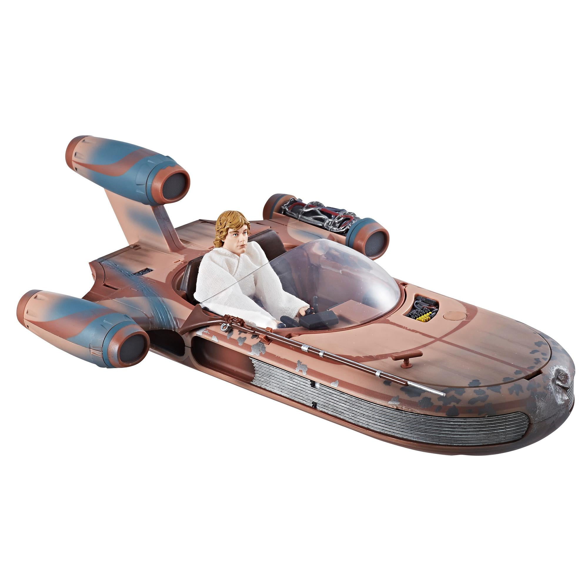 Star Wars The Black Series Luke Skywalker Landspeeder & Figure Toys Action Figures Toys & Hobbies
