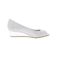 thumbnail image 2 of Bandolino Womens Candra 2 Slip On Peep Toe Wedge Sandals, 2 of 3