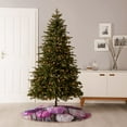 thumbnail image 6 of Bingfone Christmas Tree Skirt Mat Christmas Decoration Interior 48" -Purple And Pink Tulip Bouquet, 6 of 6