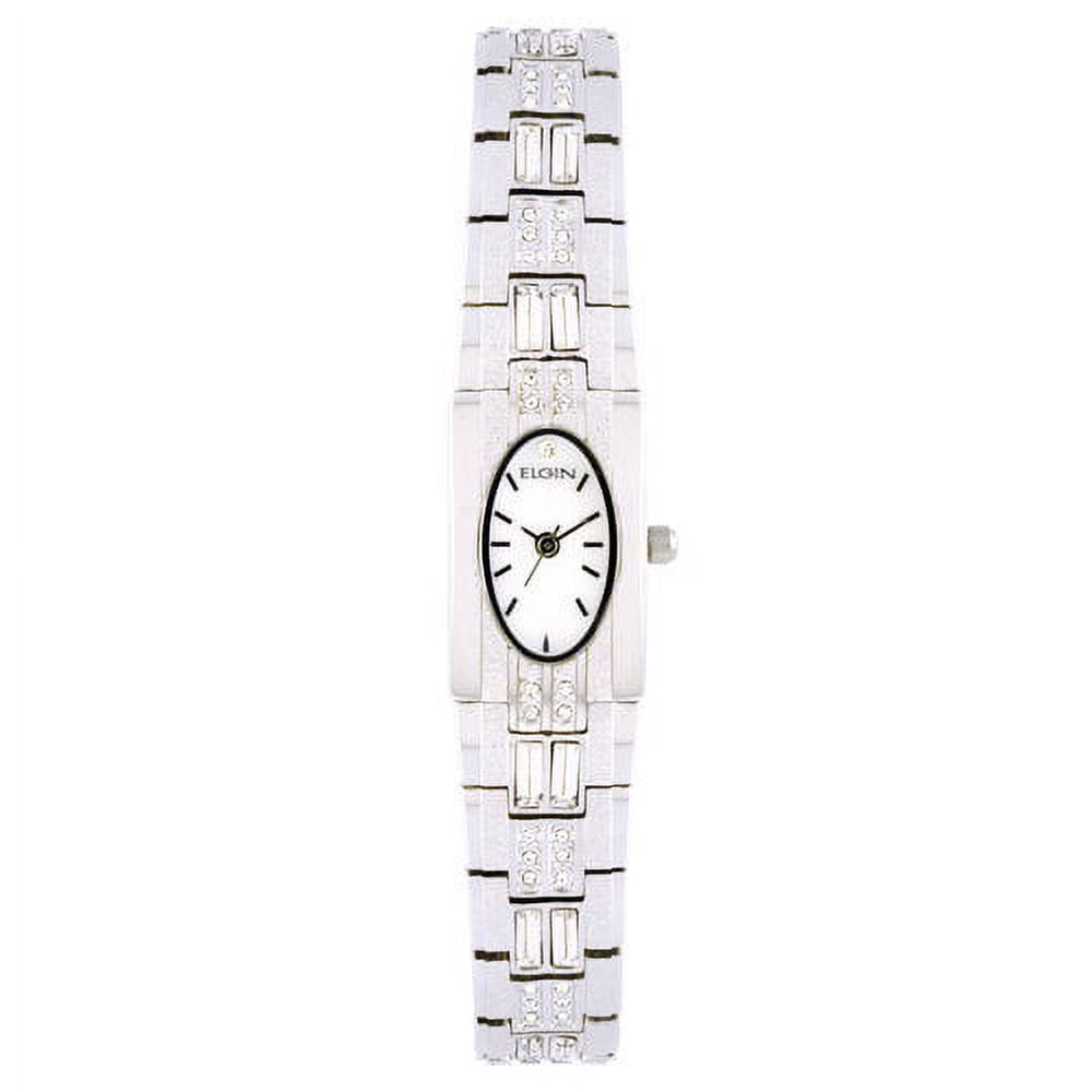 Elgin Adult Female Crystal Accented Dress Watch (EG2407)