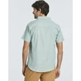 thumbnail image 4 of Real Essentials 3 Pack: Men's Regular-Fit Short Sleeve Woven Button Down Shirt with Pocket (Available in Big & Tall), 4 of 7