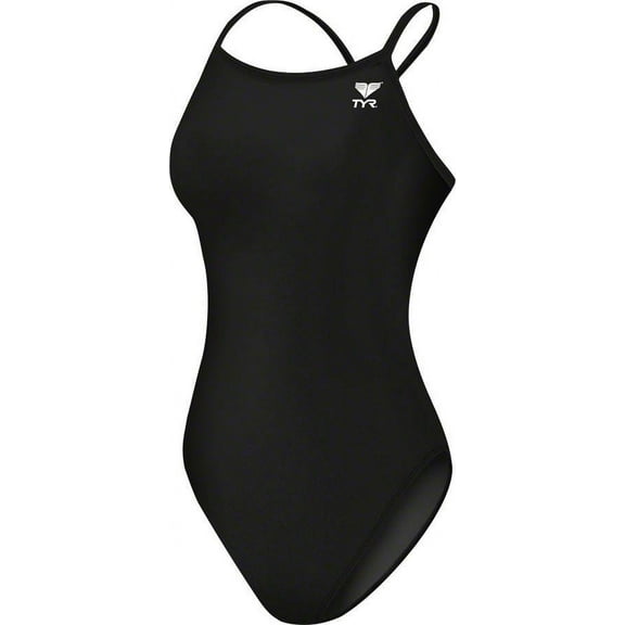 TYR Diamondfit Women's Swimsuit: Black 30