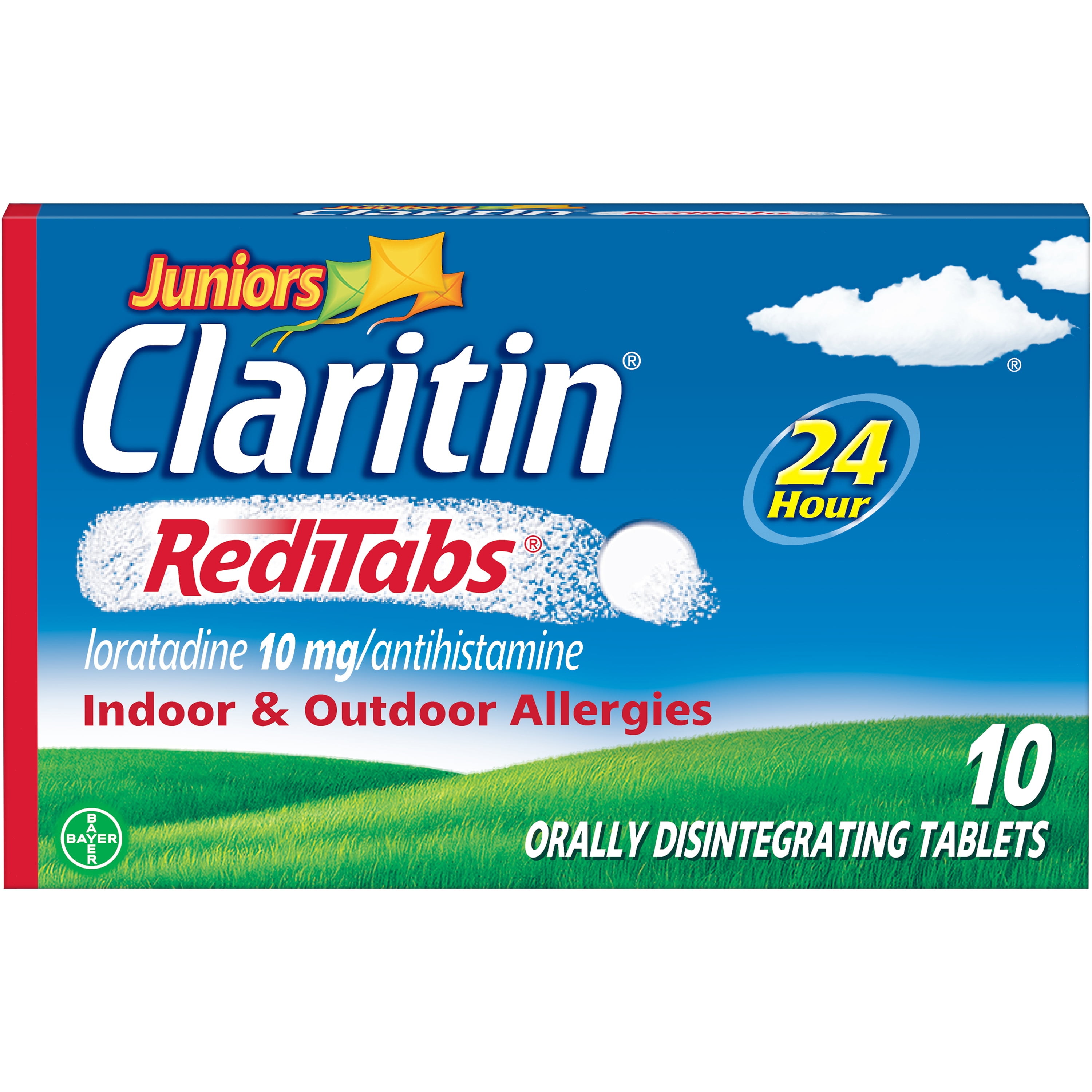 images Claritin Safe For Breastfeeding junior s claritin 24 hour non drowsy allergy relief reditabs 10mg 10 ct walmart com
