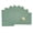 sage green, variant on HOHAHO 50 pack Kraft A7 Envelopes, 5.25x7.25 V-Flap Self Seal with Golden Wax Seal Stickers for 5x7 Cards,Perfect for Greeting Invitation Photo