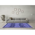 thumbnail image 3 of Ahgly Company Indoor Rectangle Southwestern Blue Country Area Rugs, 2' x 4', 3 of 4