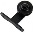 thumbnail image 3 of ZEKOO Sliding Barn Door Hanger Black Steel Rollers (T-Style), 3 of 9