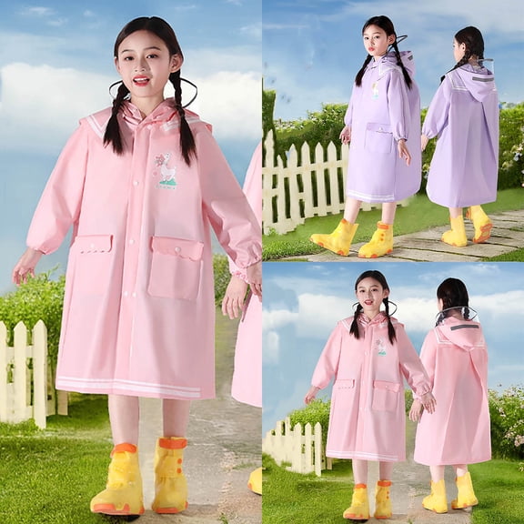 Rain Coats for Kids Boy,Rain Coat for Toddler Girls,Rain Jacket for Boys Toddler Kids Raincoat Boys Girls Rain Jacket Waterproof Rain Poncho Reusable Outwear Rainwear Rain Suit #03