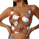 thumbnail image 1 of Fotbe Various Pumpkins Sujetador Deportivo Largo sin Aros para Mujer con Almohadillas y Soporte Medio, Transpirable y Absorbente, Camiseta Tipo Chaleco o Tank Top-Small, 1 of 8
