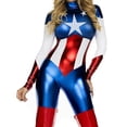 thumbnail image 2 of Womens American Beauty Superhero Costume, 2 of 4