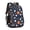 Football and Basketball, variant on Football and Hockeyball White Pattern Cute School Backpack Bag with Padded Back and Adjustable Shoulder Straps 16.9 X 12.6 X 5.9 Inches
