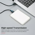 thumbnail image 3 of 2.5 inch Hard Disk Case USB3.0 External HDD/SSD Enclosure SATA Hard Drive Case Tool-free Design, 3 of 8