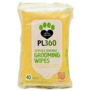 PL360 Gentle & Durable Grooming Wipes Mandarin 120 wipes