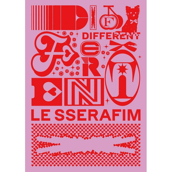 Le Sserafim - Different (Limited Edition B) - Music & Performance - CD