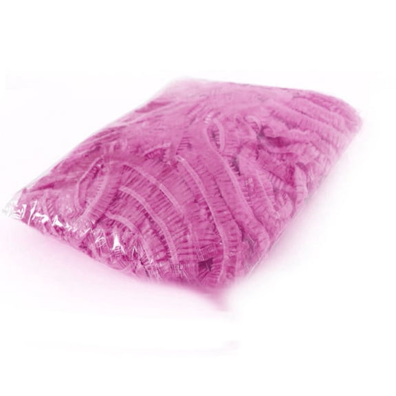 Moonsky Disposable Shower Caps, 100pcs Non-Woven Bouffant Caps for Salon & Home 100PCS