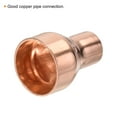thumbnail image 5 of Uxcell Reducing Copper Coupling Fitting Straight with Sweat End, for HVAC Refrigeration 13/16 x 3/8 Inch, 5 of 6