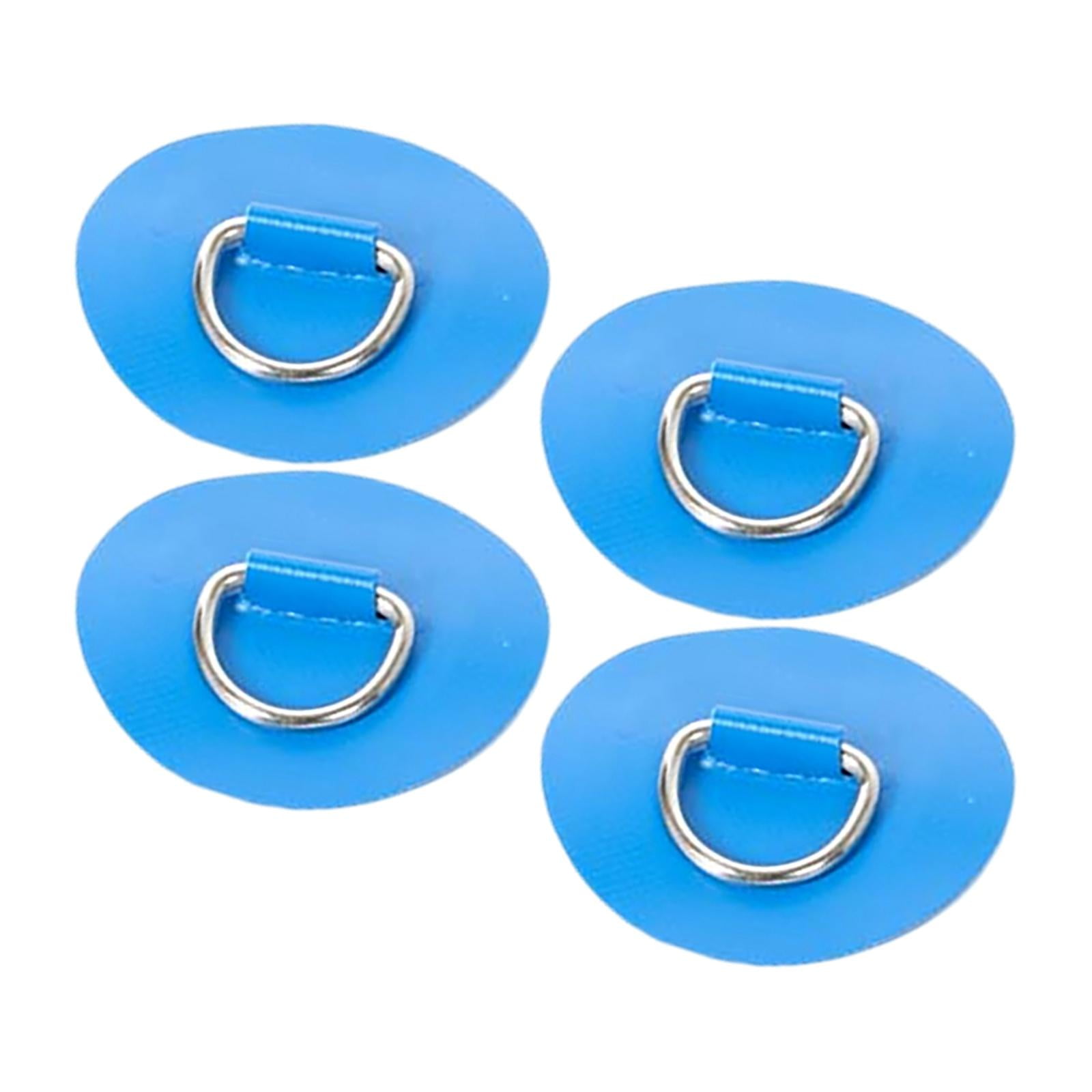 Stainless Steel D Ring Pad Patch Parts for PVC Inflatable Boat Raft Canoe Kayak 