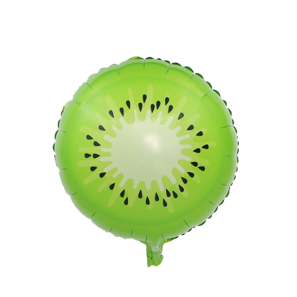 Globo de aluminio Injueey Verde rojo de 18 pulgadas para fiesta de cumpleaños