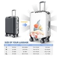thumbnail image 6 of Daiia Summer Gnome Luggage Cover, Thickened Washable Travel Luggage Covers, Elastic Unique Baggage Covers for 18-20 inch Luggage-Small, 6 of 9
