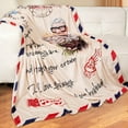 thumbnail image 4 of Wedding Anniversary Blanket Gifts for Couple Husband Wife Happy Anniversary 50" X 60" Soft Throw Blanket Anniversary Present for Parents, 4 of 5