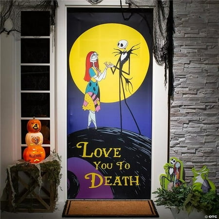 Seasons 6.7 ft The Nightmare Before Christmas Love You to Death Wall Hanging Decoration – Black Seasons 6.7 ft The Nightmare Before Christmas Love You to Death Wall Hanging Decoration – Black