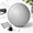 Grey-XL (27-30IN / 68-75cm), variant on Grey XL (27-30IN / 68-75cm) Anti-Burst Slip-Resistant Exercise Ball with Resistance Bands for Home Gym