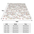 thumbnail image 3 of Salouo Cat Bear Rabbit Print Bed Blankets,Flannel Blanket Comfortable Air Conditioning Blanket Lightweight Blanket for Sofa Bed Travel & Couch -40"x30", 3 of 8